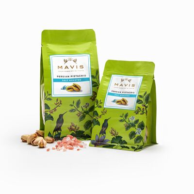 Salt-roasted Iranian pistachios / Bag 100 gr