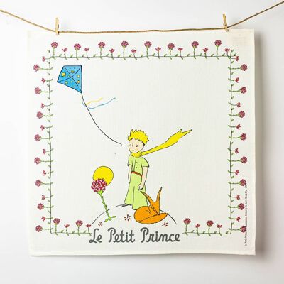 Handkerchief Le Petit Prince "Les amis apprivoisés"