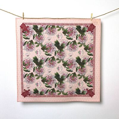 Handkerchief Pivoines