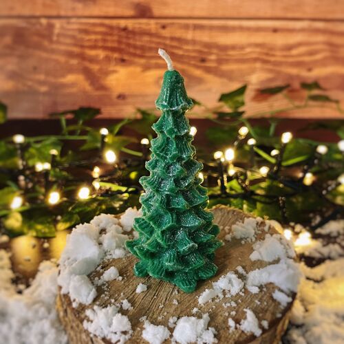 Bougie Sapin sous la Neige - Edition Limitée