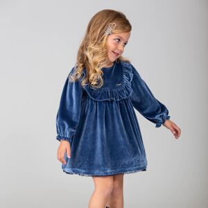 Robe bleue bébé fille VERIPELI