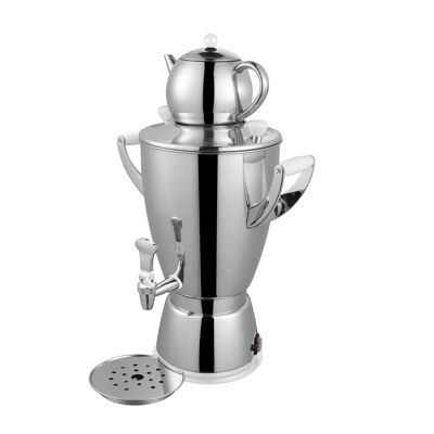 Samovar maker, 6 litri manici bianchi