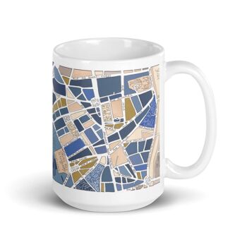 Mug illustré plan du 6ème arrondissement de PARIS 18