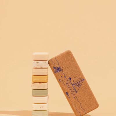 Illustrated cork box - SAILBOAT range