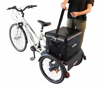 Kit tricycle stable transport de charges : B-Back Box 5