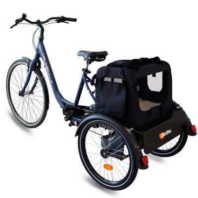 Kit triciclo trasporto animali stabile - B-Back Animal