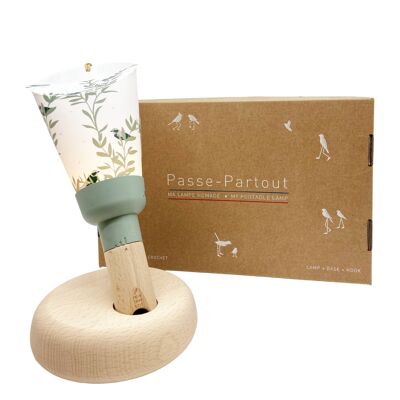 "Passe Partout" Nomad Lamp Set - Monceau -Sauge