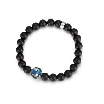 BRACELET EN PIERRE D'ONYX DE TERRE 4 4