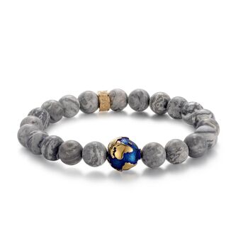 BRACELET PIERRE JASPE TERRE 2 1