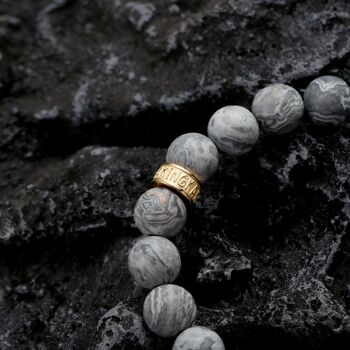 BRACELET PIERRE JASPE TERRE 2 4