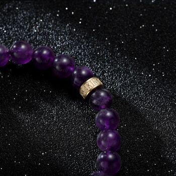 BRACELET PIERRE AMETHYSTE TERRE 1 3