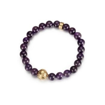 BRACELET PIERRE AMETHYSTE TERRE 1 5