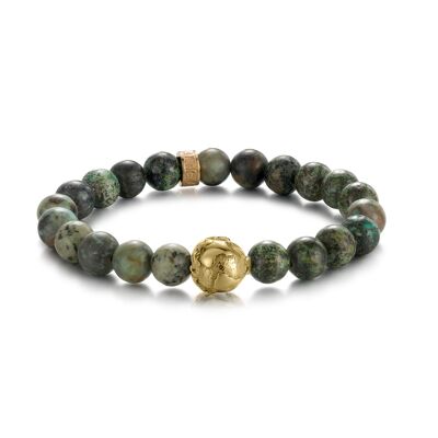 EARTH GREEN TURQUOISE STONE BRACELET 2