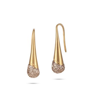 BOUCLE D'OREILLE KOURI GOLDEN STARDUST 2