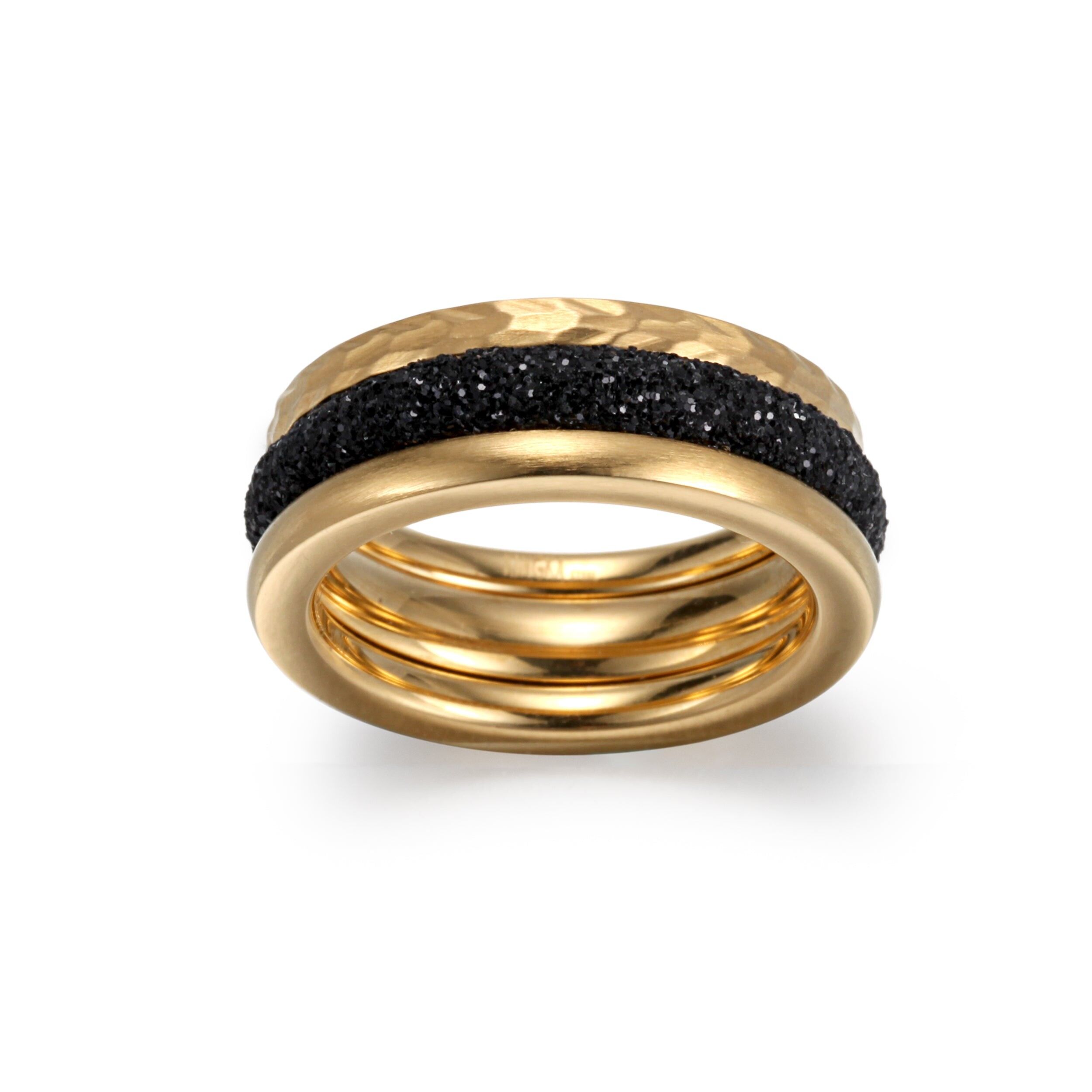 SET ANELLO KOURI STARDUST NERO