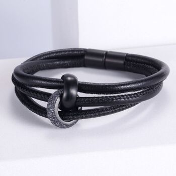 BRACELET NOIR STARDUST 3