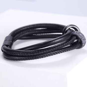 BRACELET NOIR STARDUST 4