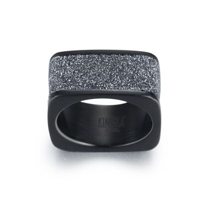 BAGUE NOIR STARDUST