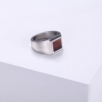 BAGUE CHEVALIERE HOMME 1 4