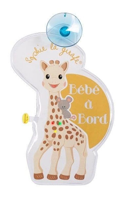 Sophie la girafe Flashing Bébé à Bord Sign