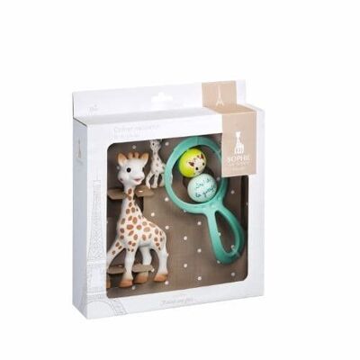 Set de regalo para recién nacido de la jirafa Sophie (Il etait une fois)