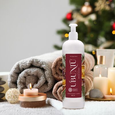 Liquid Soap Ubuntu Liquid Christmas - Cinnamon Scent - 480 ml