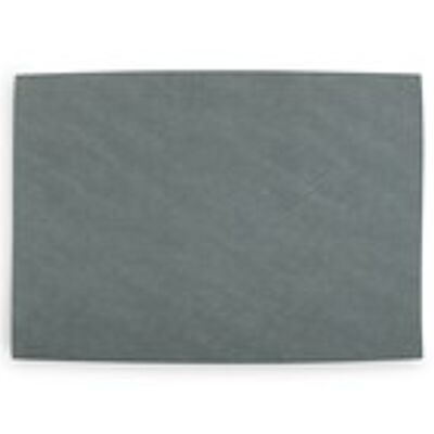 Placemat 43x30cm lederlook groen cross Dinner