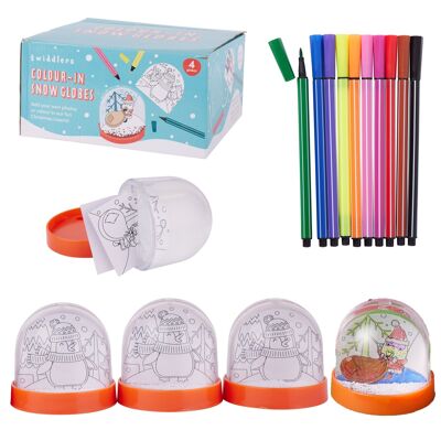 Kit de bricolage boule à neige de Noël
