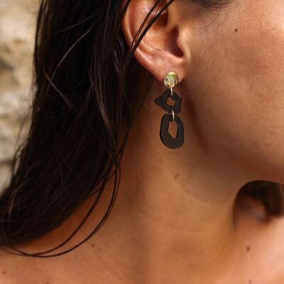 Pendientes Noa - gris