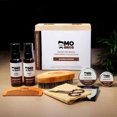 Mo Bros Sandalwood Signature Beard Gift Box