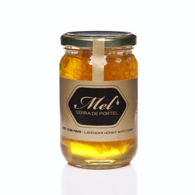 Honing met honingraat uit Portugal - 100% pure honing - 480gram