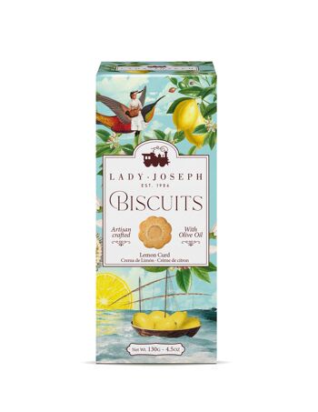 Biscuits artisanaux à la crème de citron (100gr) 2