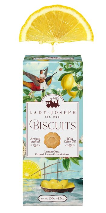 Biscuits artisanaux à la crème de citron (100gr) 5