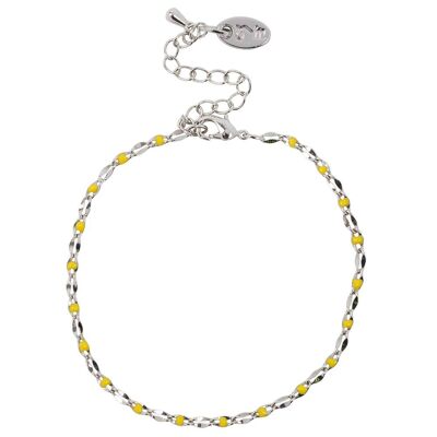 Pulsera benéfica ONE DAY oro blanco - amarillo