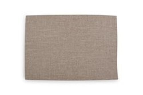 Placemat 43x30cm beige fabric look Dinner