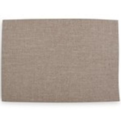 Placemat 43x30cm beige fabric look Dinner