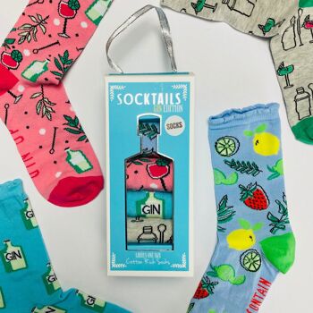 Chaussettes Gin - Socktails Gin Addition 4