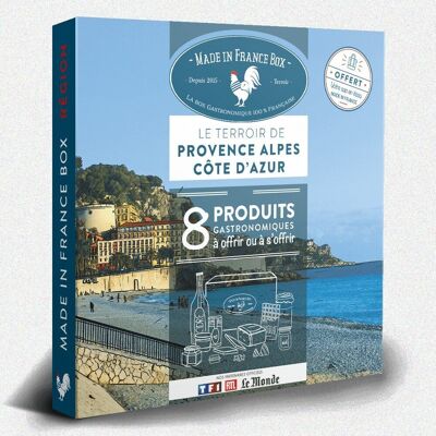 Coffret cadeau “Le Terroir de Provence Alpes Côte d’Azur”
