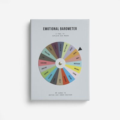 Emotional Barometer Card Set, Mood Tracker Tool