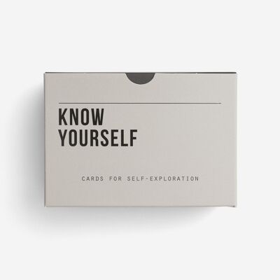 Know Yourself Prompt Cards, Self-Discovery Activity