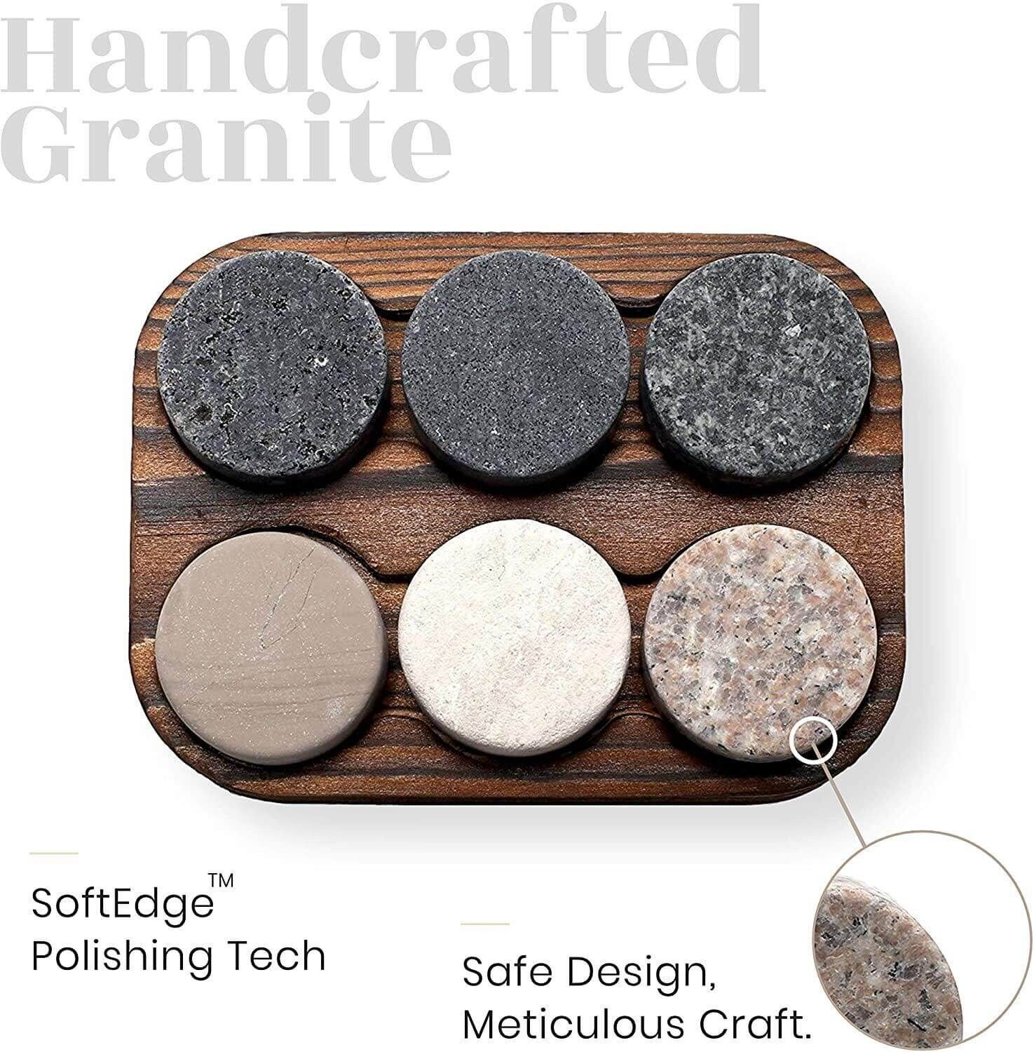 The Original ROCKS™ Whiskey Chilling Stones