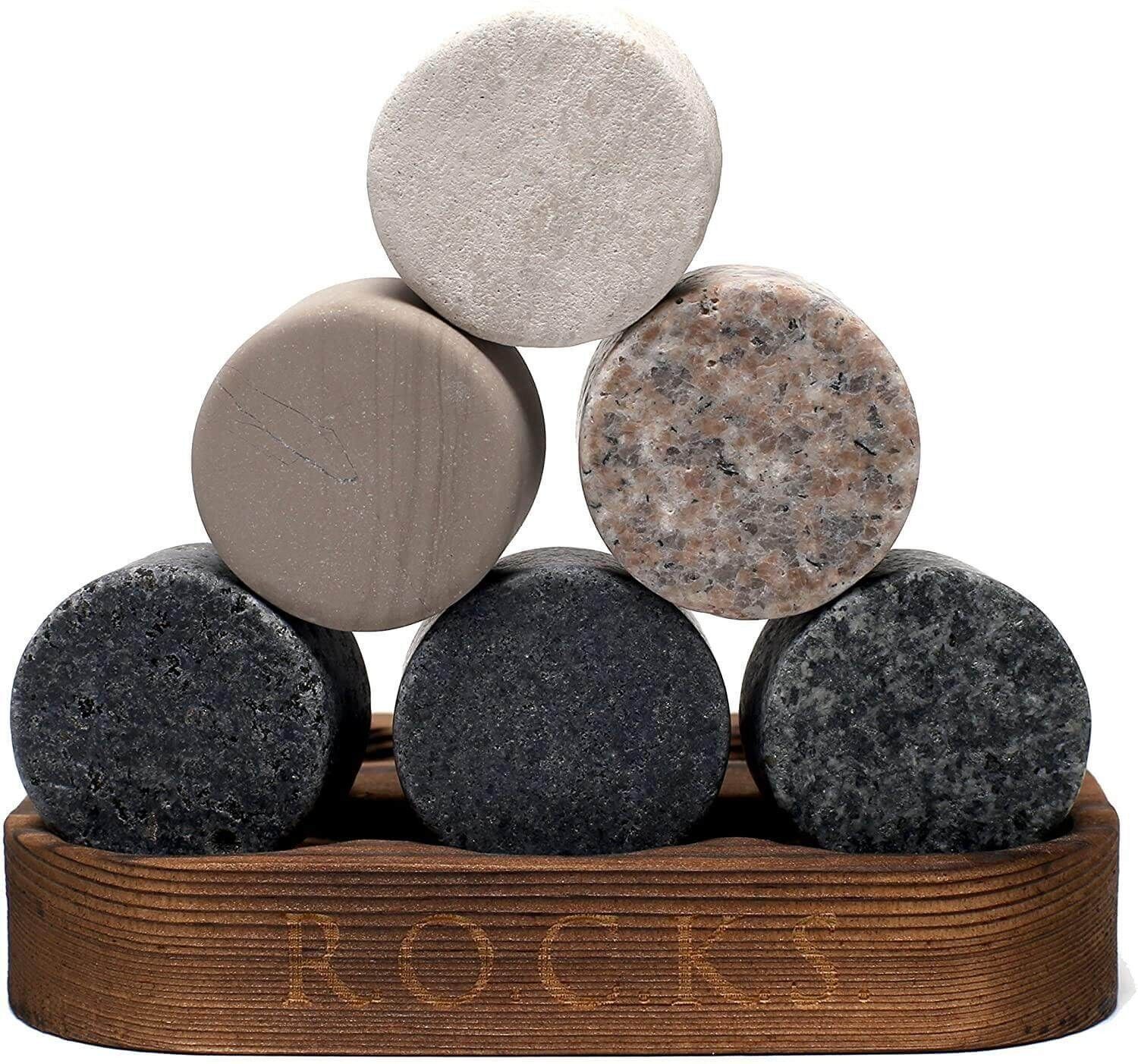 The Original ROCKS™ Whiskey Chilling Stones