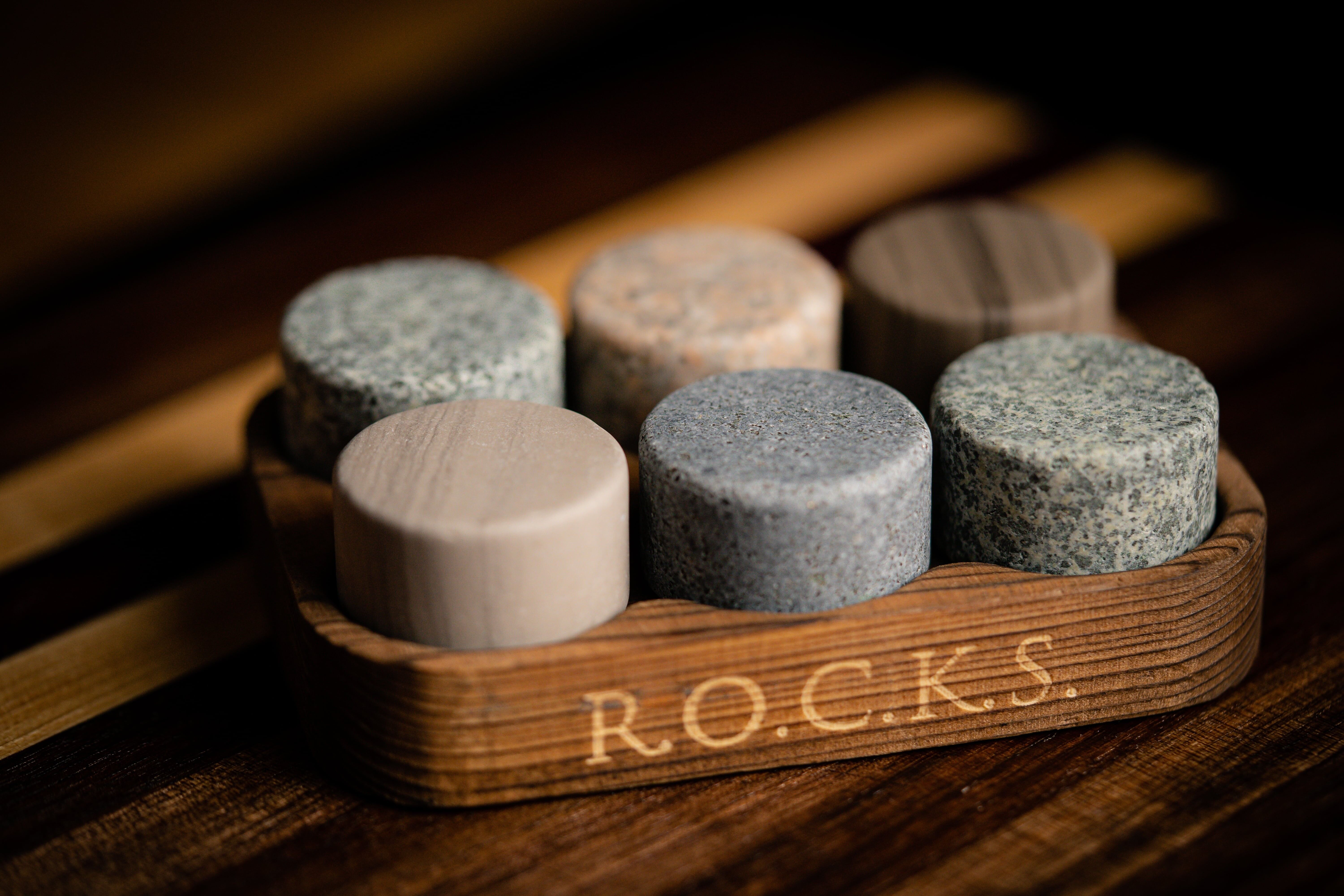 The Original ROCKS™ Whiskey Chilling Stones