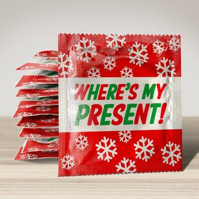 Préservatif de Noël: Where is my present ?