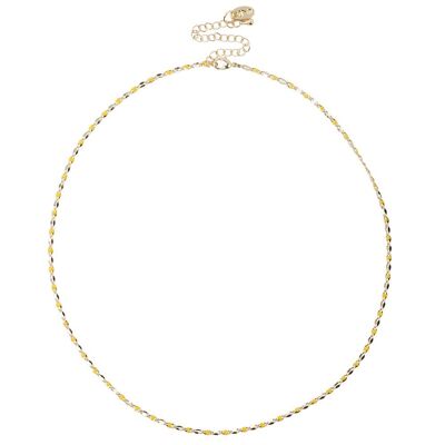 Collier caritatif ONE DAY or jaune 14 carats - jaune