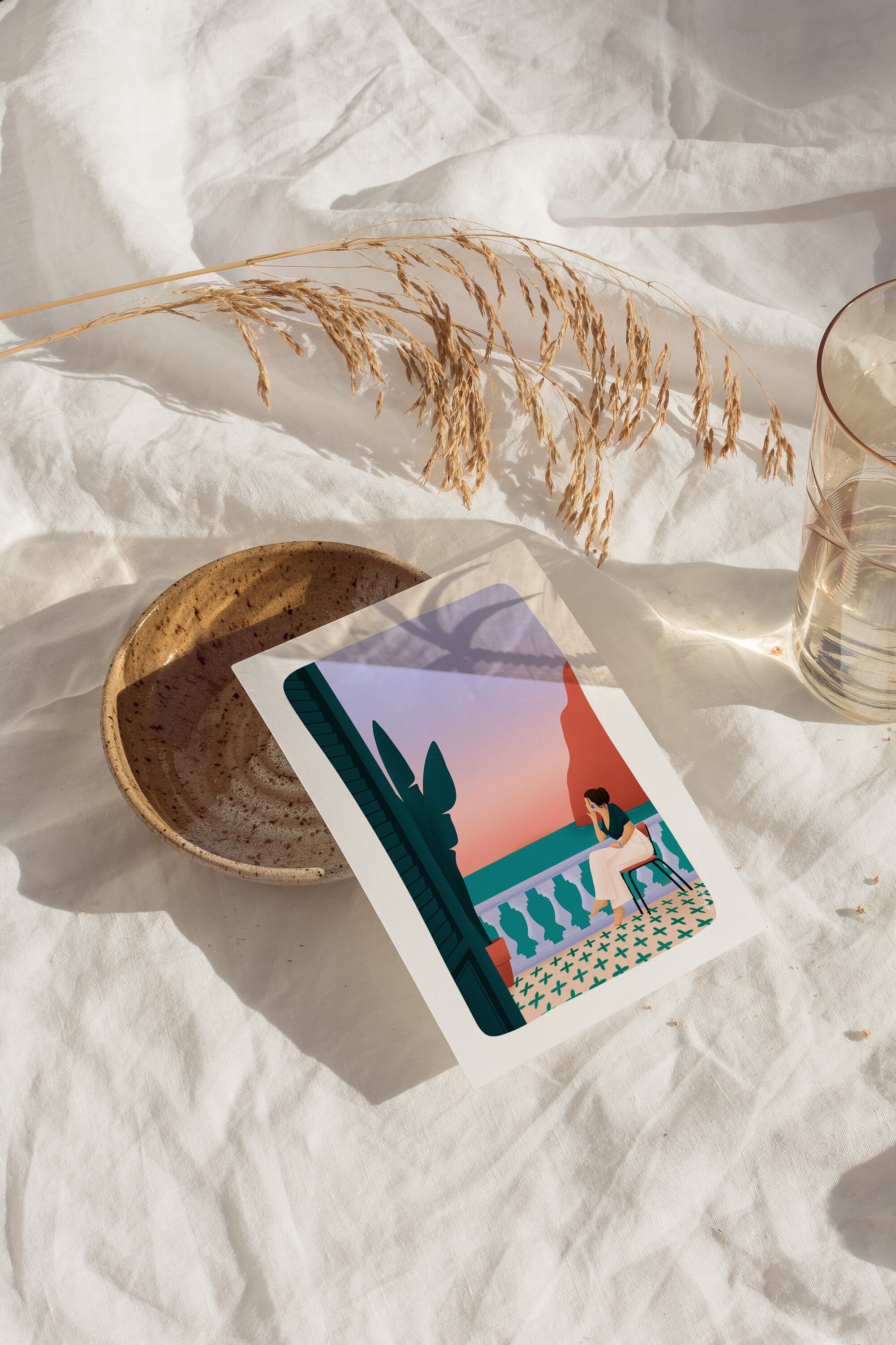 Varenna-Postkarte 10x15cm (A6)