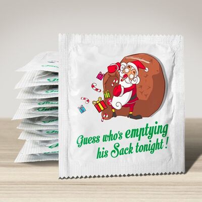 Christmas Condom: Guess who's emptying is sack tonight