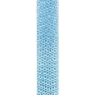 Corbata de punto bluebell blue