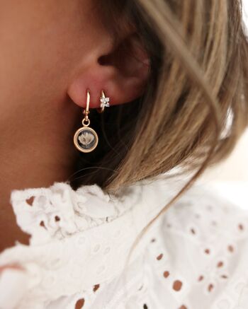 Boucle d'oreille Flower 2