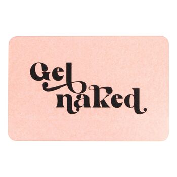 Tapis de bain antidérapant Get Naked Pink Stone 2